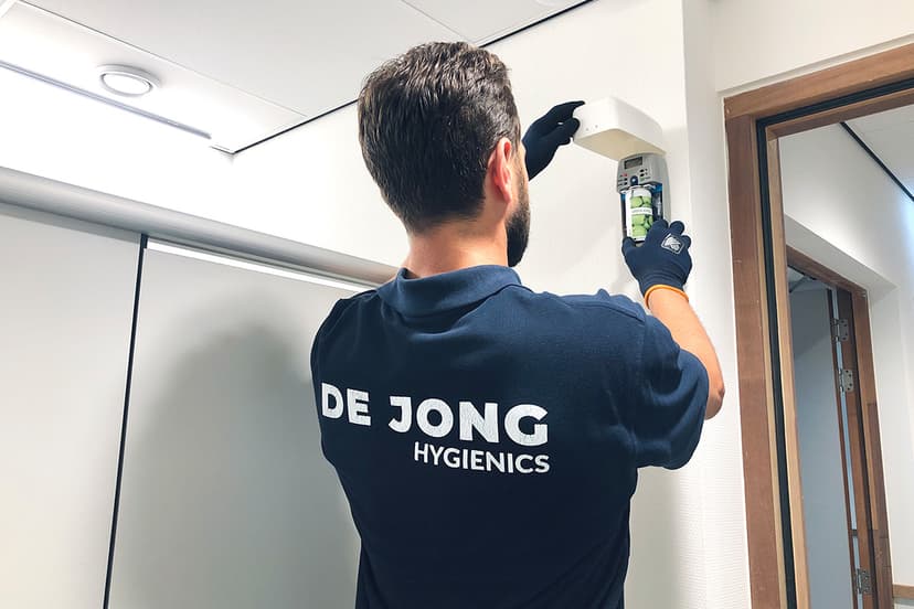De Jong Hygienics luchtverfrisser service