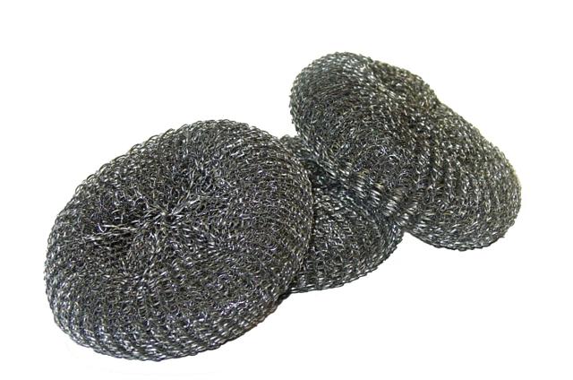 Reinigingsspons metaal 40grams 10stk