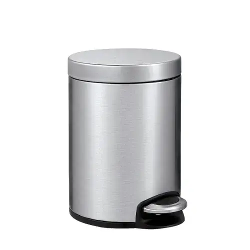 Pedaalemmer mat RVS 5 liter