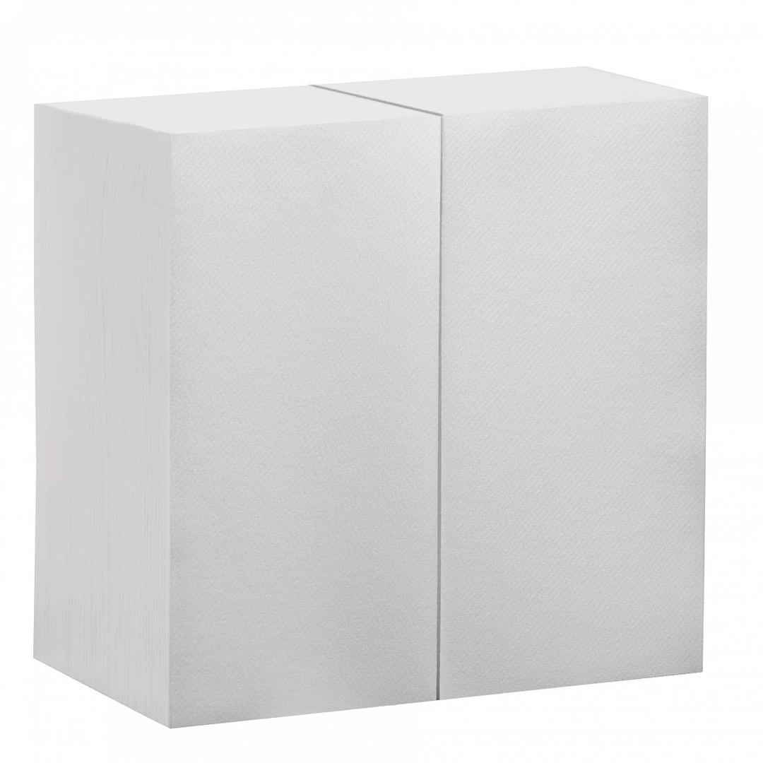 Servetten luxe airlaid wit 1/8 vouw 40x40cm 125stk